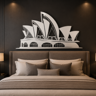 Sydney Opera House Metal Wall Art